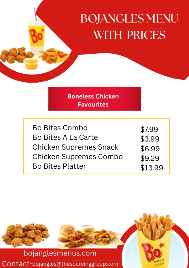 Boneless Chicken Favourites