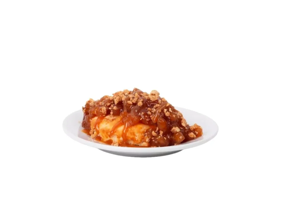 Salted Caramel Apple Crisp